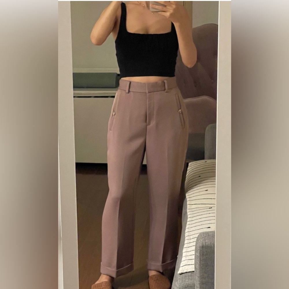 Aritzia Babaton Club Cuffed Pants with Matching Bustier - Picture 3 of 16